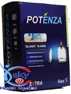 حجامة(6قطع)POTENZA